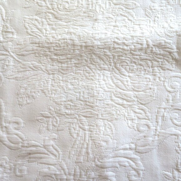 JCP Home Matelassé Quilted Pillow Shams 2 Standard Made in Portugal Pale Yellow - Picture 7 of 15